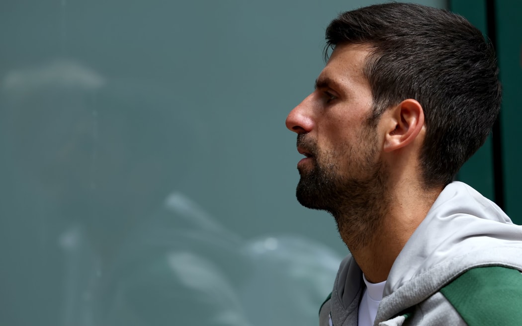 Serbian tennis player Novak Djokovic.