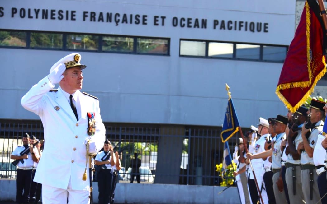 Commodore Guillaume Pinget is the new commander of French Armed Forces in French Polynesia