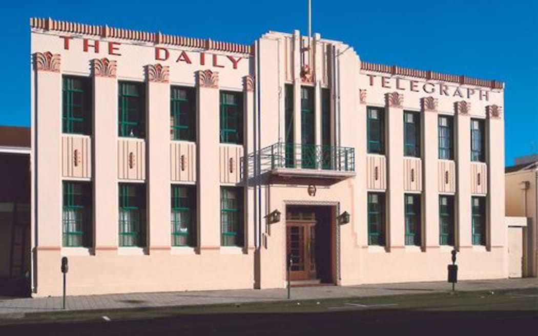 The Daily Telegraph building in Napier.