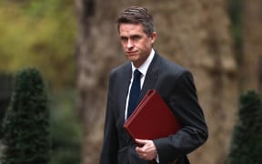 Defence Secretary Gavin Williamson arrives in Downing Street, April 2019.