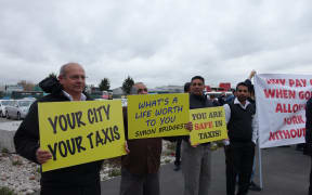 It was thought taxi driver's incomes had plummeted 30 to 40 percent since Uber's arrival, said one driver.