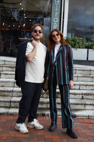 Bradley Marshall and Kezia Deavoll.