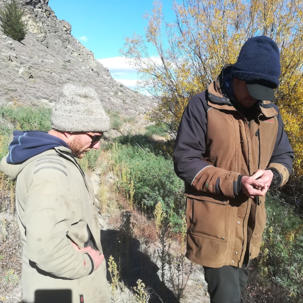 Police released photos of two men sought in relation to a duck shooting incident.