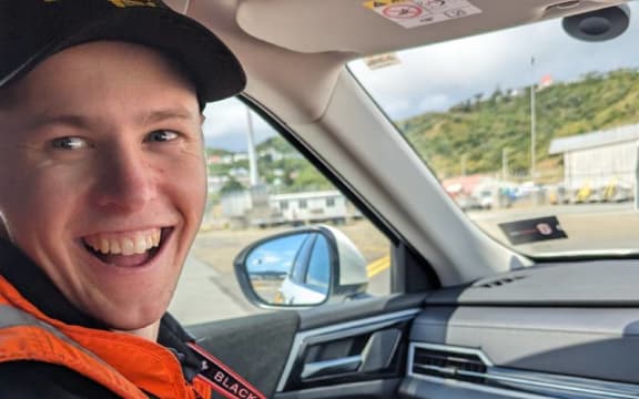 Wellington Airport landside services support officer Alex McGregor.