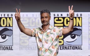 Taika Waititi at the 2017 Comic-Con convention.