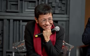 Filipino journalist Maria Ressa.