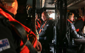 Prime Minister Christopher Luxon on his way to Wairoa to survey the damage left by flooding.