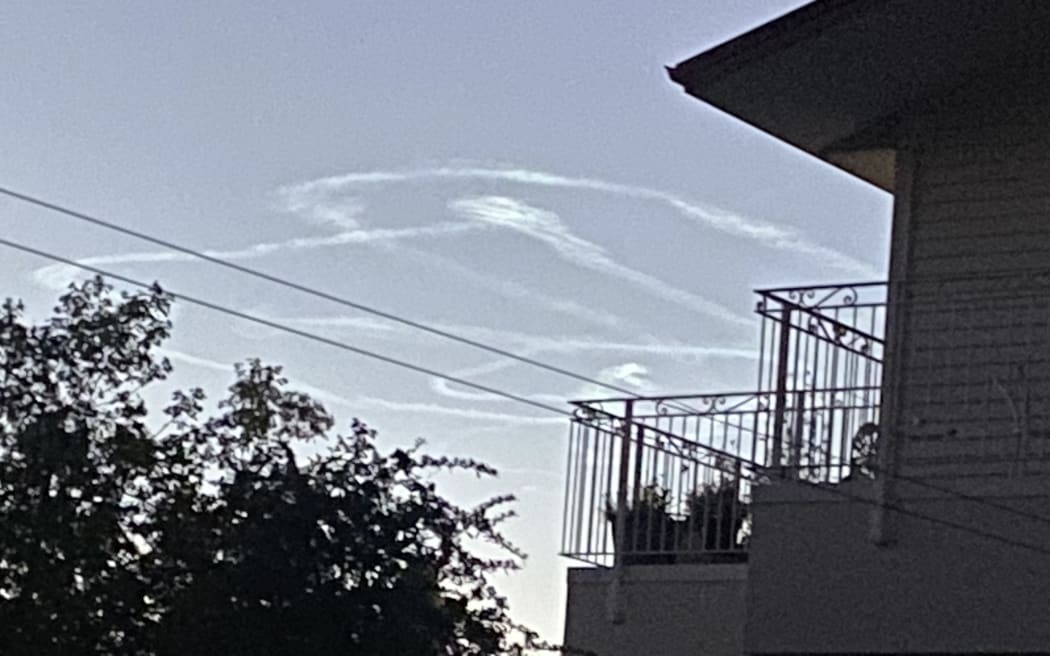 something in the sky