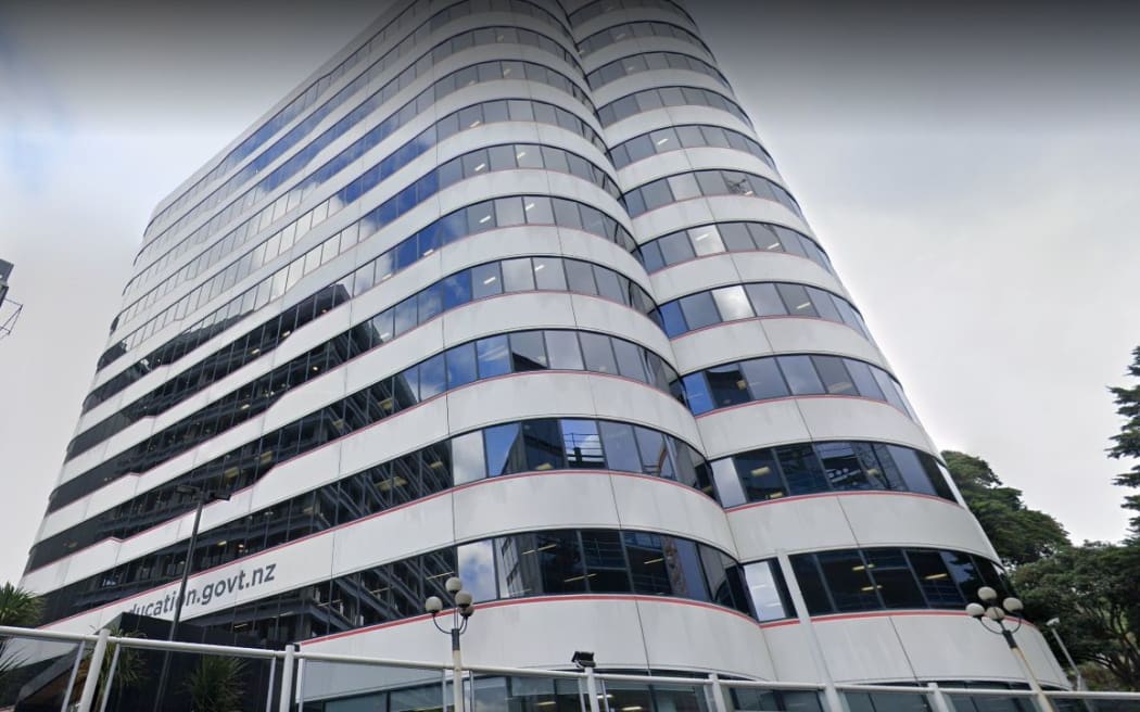 Ministry of Education building in Bowen Street in Wellington