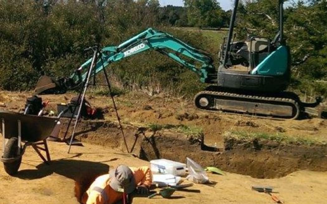 An archaeological site near Taupiri in Waikato which uncovered a pre-European horticultural operation.