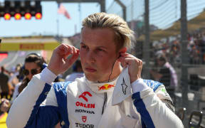 New Zealand F1 driver Liam Lawson.
