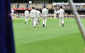 Black Caps vs Australia generic beginning of day