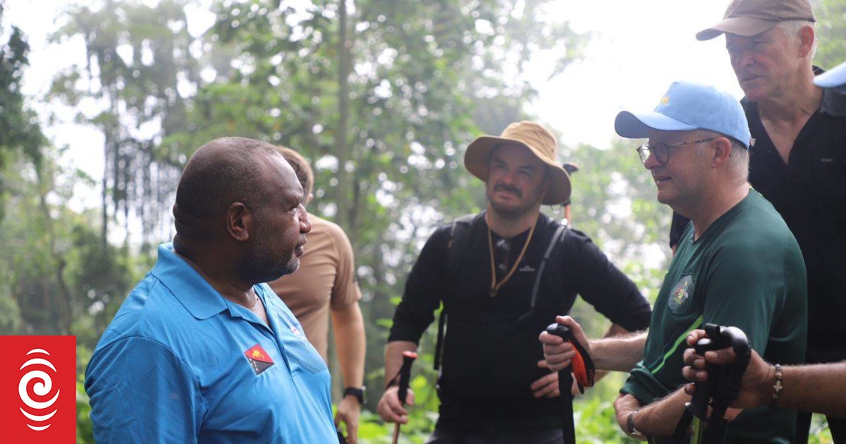 Anthony Albanese and PNG PM James Marape walk Kokoda Track ahead of Anzac Day - Vimarsana News