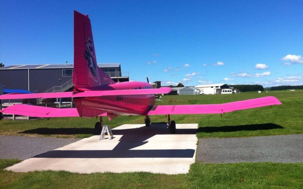 A Skydive Taupo plane, as published by the company's Twitter account.