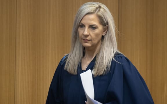 24th October 2023 Iain McGregor/The Press/Pool
Christchurch Masjidain Attack Coronial hearing.
Coroner Brigitte Windley.