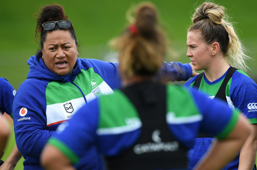 New Zealand Warrior's womens coach Luisa Avaiki.