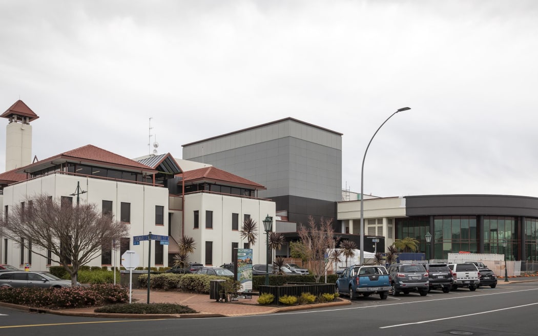 Rotorua Lakes Council building.