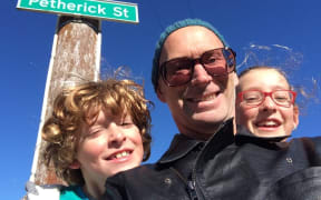 Author of #Tumeke Michael Petherick and his children.