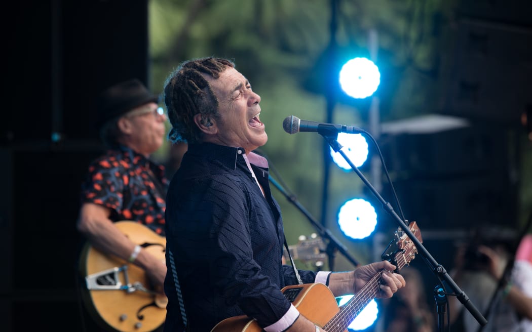 Dragon on stage at WOMAD 2018