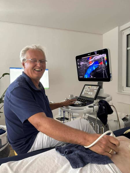 Scans done by Professor Thomas Scholbach took three hours.