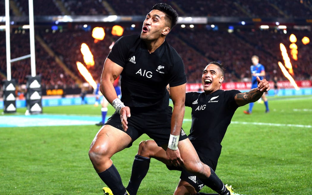Reiko Ioane has been nominated by Dane Coles as the first All Black likely to wear leggings in a test.