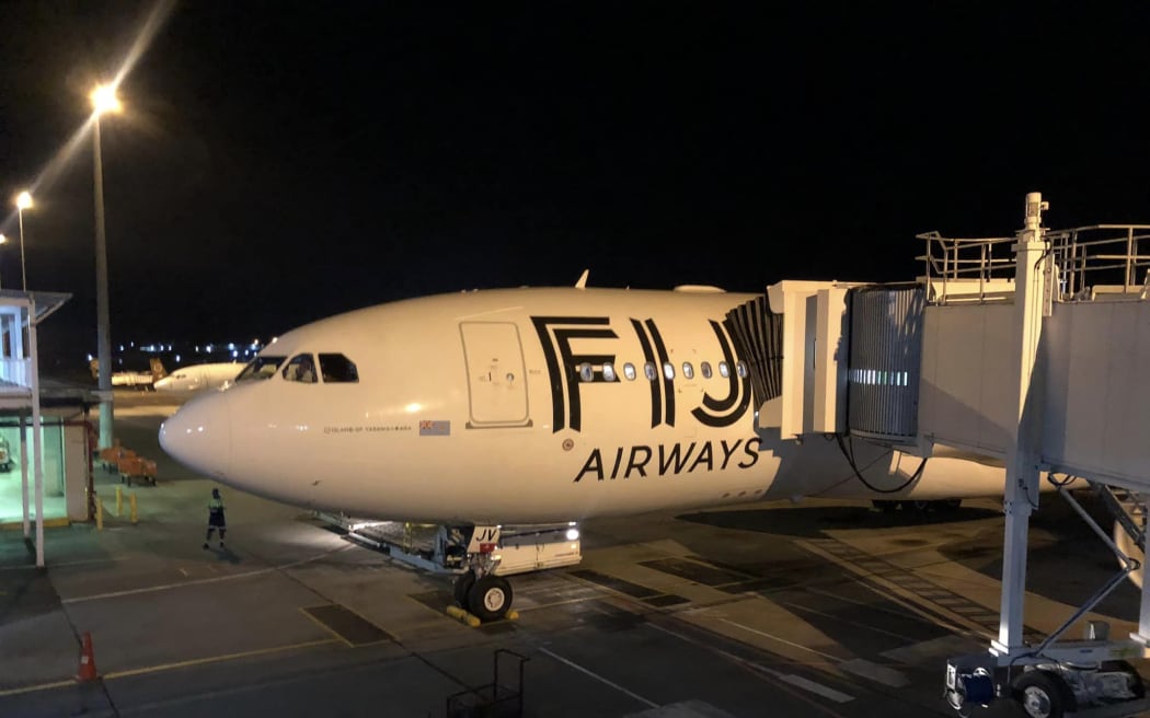Fiji Airways flight returned from Israel on Thursday, 12 October 2023.