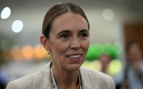 New Zealand's former Prime Minister (2017-2023) Jacinda Ardern attends COP30 UN Climate Change Conference in Belem, Para State, Brazil on November 10, 2025. The COP30 runs from November 10 to 21, and the 50,000 participants will feel the heavy, humid air of the Amazon rainforest, and face the daunting task of keeping global climate cooperation from collapsing.. (Photo by Mauro PIMENTEL / AFP)