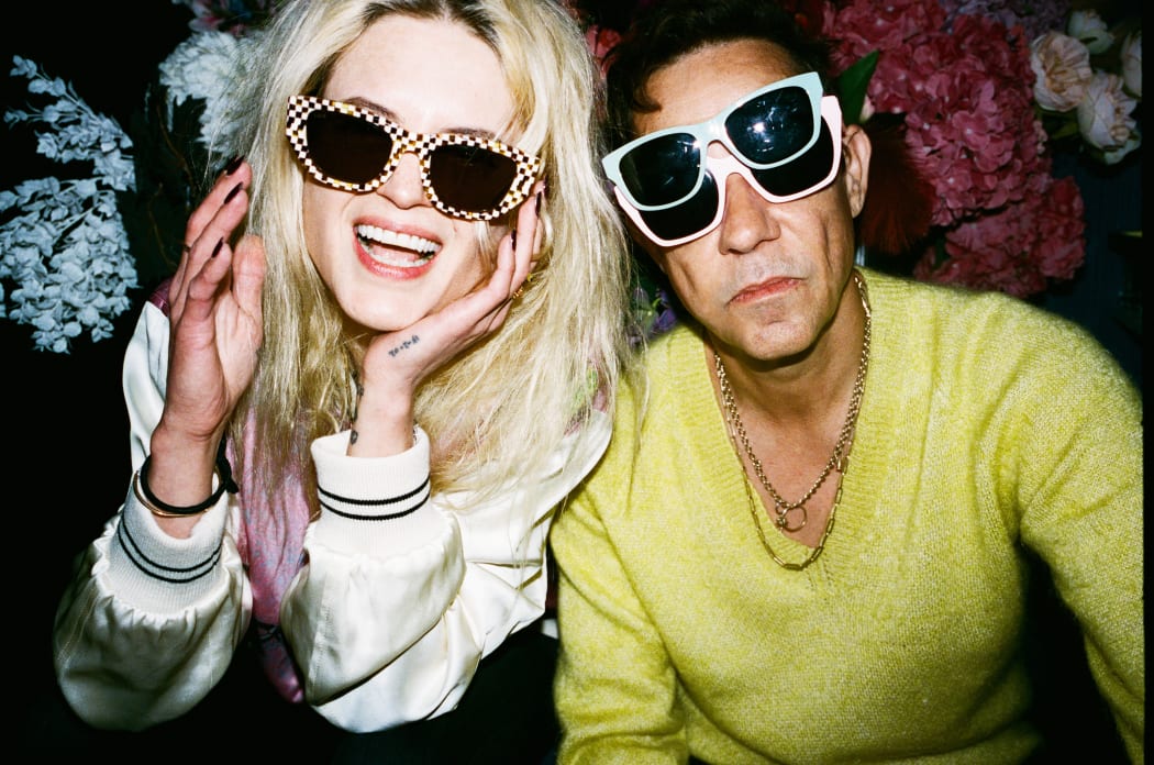 Alison Mosshart and Jamie Hince of The Kills