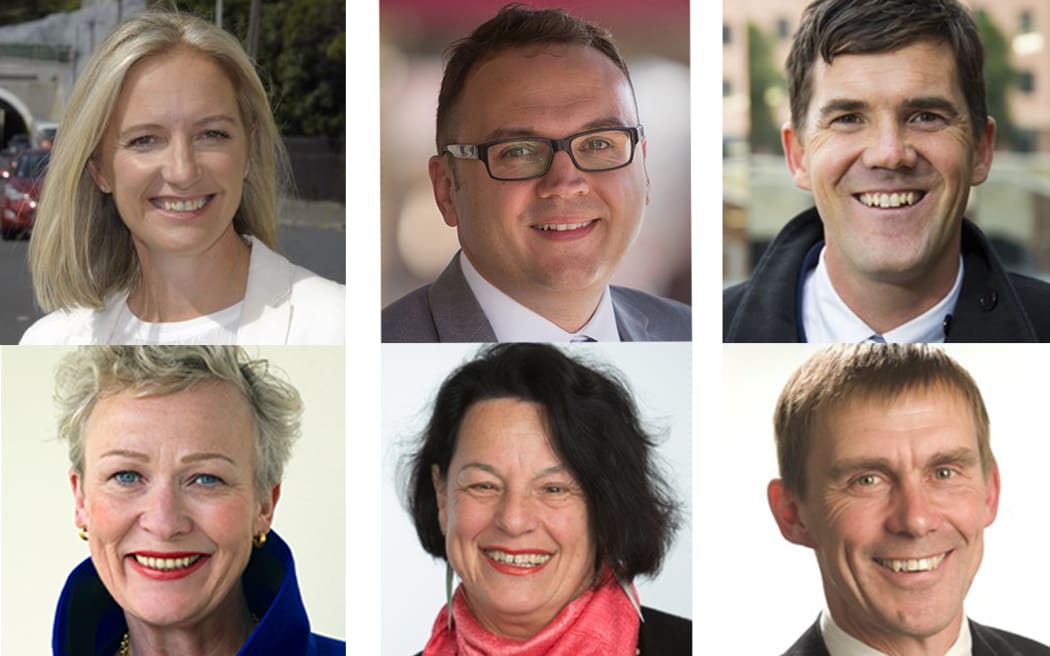 Jo Coughlan, Nick Leggett, Justin Lester, Nicola Young, Helene Ritchie, Andy Foster