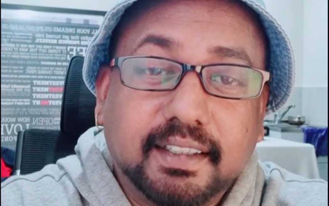 Auckland-based TikTokker Ricky Nair