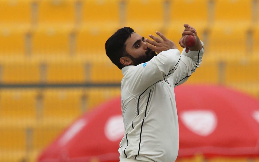 Black Caps spinner Ajaz Patel