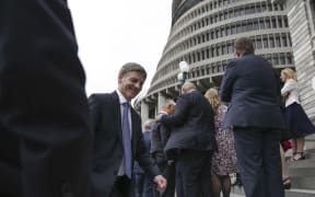 Bill English announced as the new Prime Minister of New Zealand, Paula Bennett as Deputy Prime Minister.