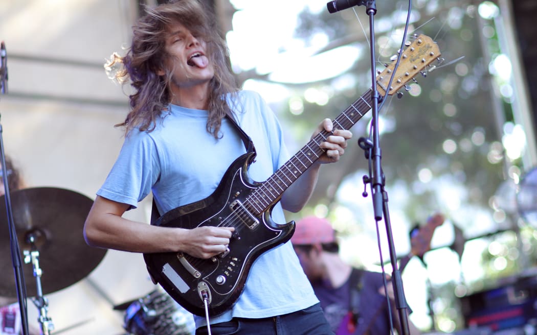 Stu Mackenzie of Australian psychedelic rock band King Gizzard and the Lizard Wizard