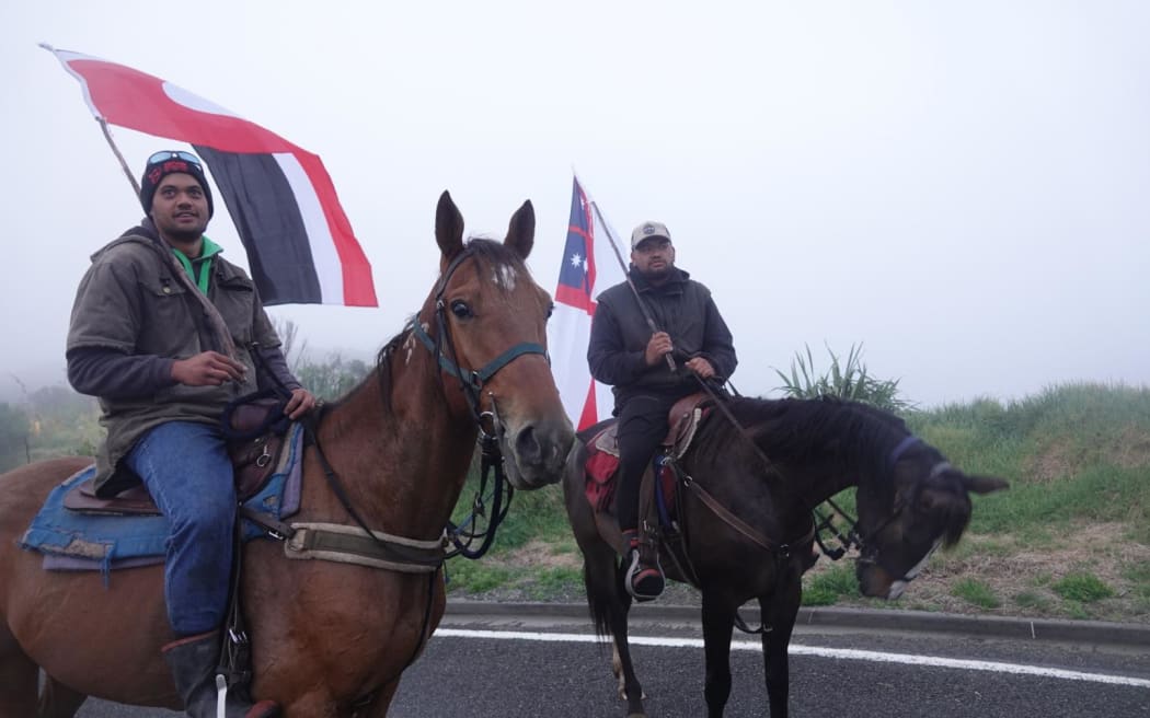 A national hīkoi opposing the Treaty Principles Bill and government policy affecting Māori set off from Cape Reinga on Monday 11 November.