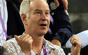 Former world tennis number one John McEnroe.