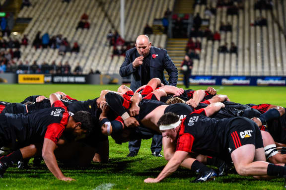 Jason Ryan has been a Crusaders assistant coach since 2017.