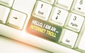 Handwriting text Hello I Am An Internet Troll. Conceptual photo Social media troubles discussions arguments