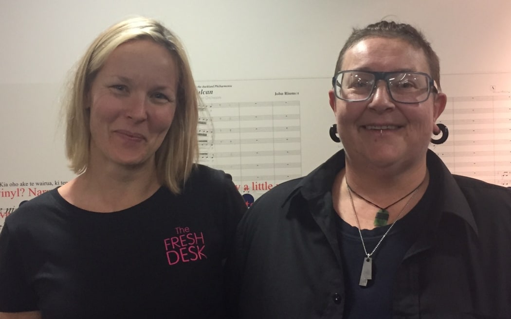 Caroline de Castro, left,  and Nicole Oxenbridge of The Fresh Desk