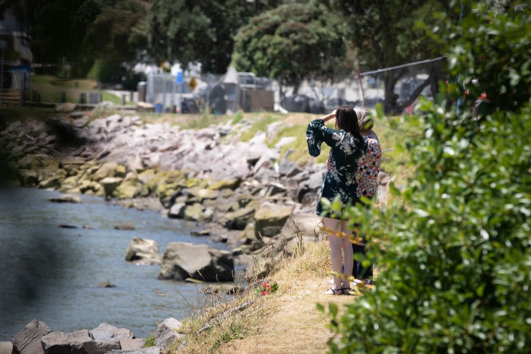 Bay of Plenty locals pay their respects.
