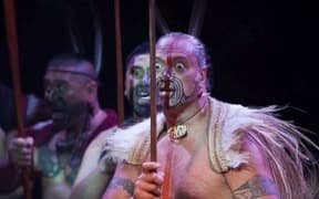 Kapa Haka in Edinburgh.