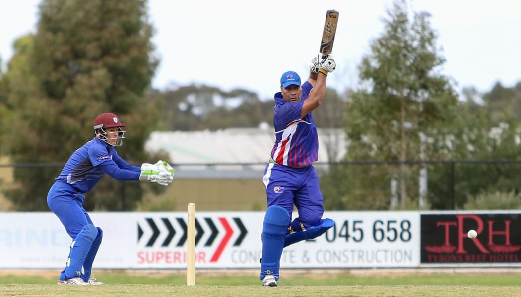 Samoa captain Ben Mailata starred with bat and ball against Japan.