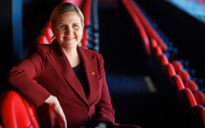 International Olympic Committee (IOC) President elect Kirsty Coventry of Zimbabwe poses during the 3rd IOC Brisbane 2032 Coordination Commission final press conference at Suncorp Stadium in Brisbane on May 22, 2025. (Photo by Patrick HAMILTON / AFP) / -- IMAGE RESTRICTED TO EDITORIAL USE - STRICTLY NO COMMERCIAL USE --