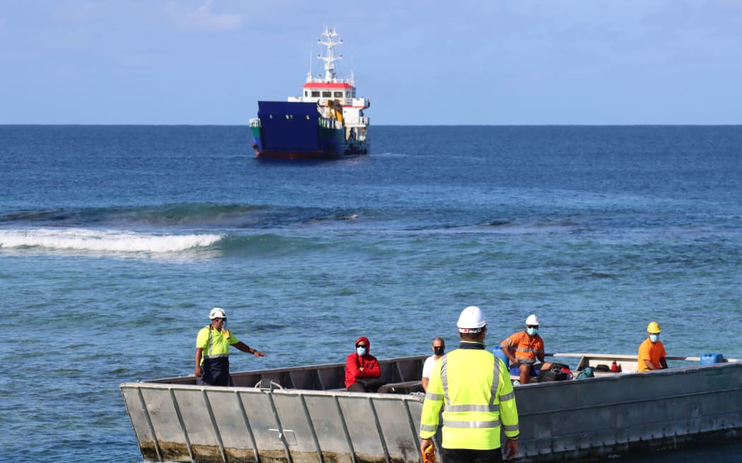 First passenger boat for Tokelau since March 2022