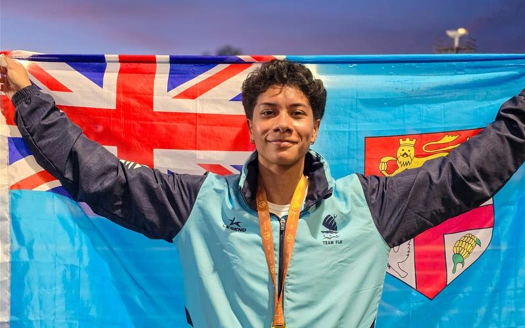 Fiji's Heleina Young blazed her way to gold in the Women’s 200m Final, clocking an impressive 24.01 seconds.