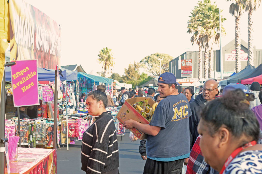 Mangere market, Auckland