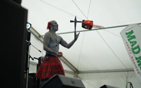 Lucky Diamond Rich, the most tattooed man in the world, was a star attraction at the NZ Tattoo & Arts Festival in New Plymouth.