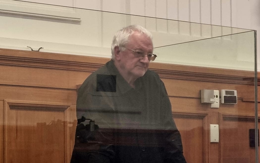 Gregory David Pask in Blenheim District Court on 17 April, 2024, for his sentencing.