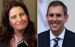 Finance Minister Nicola Willis and Australian Treasurer Jim Chalmers.