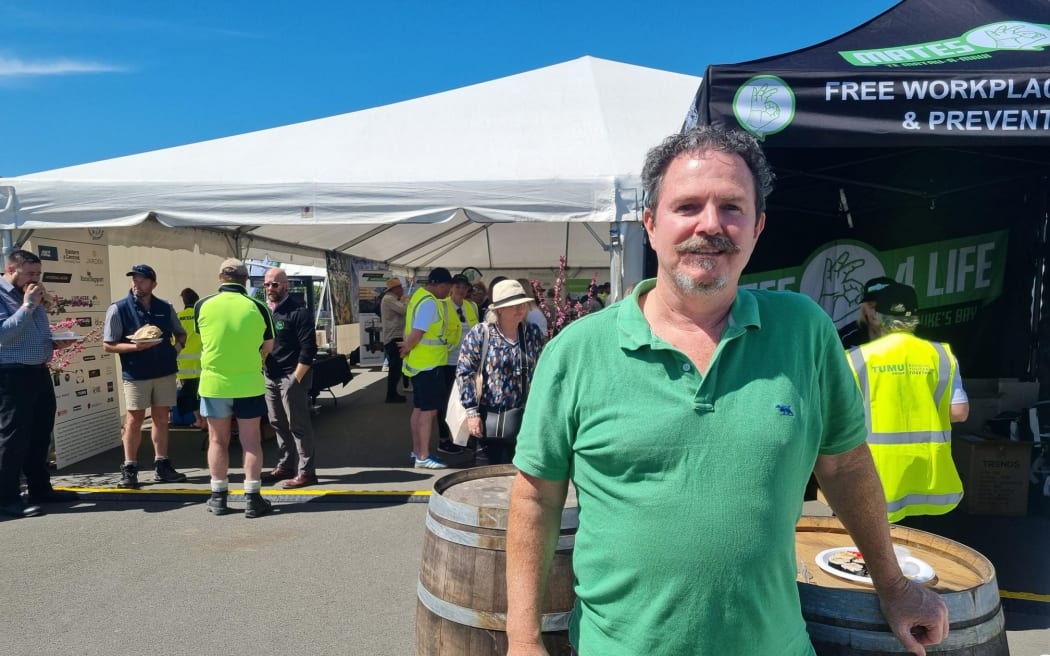 Hawke's Bay grower Paul Paynter.