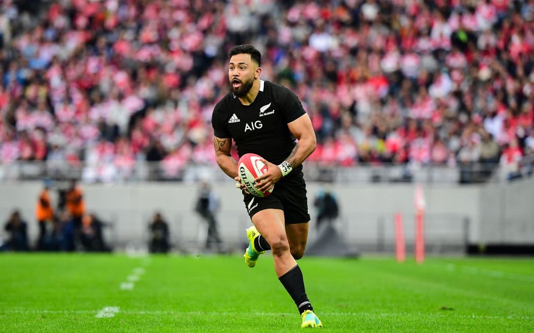 Matt Proctor of New Zealand playing against Japan 2018.